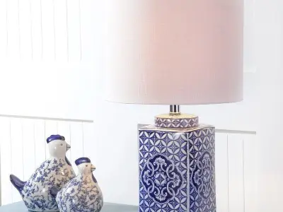 Cottle Chinoiserie Table Lamp 3D model