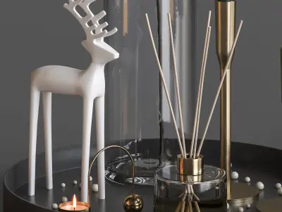 Decorative set 35 3D model