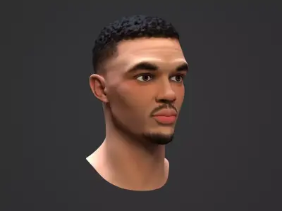 Alexander-Arnold Trent Low-poly 3D model