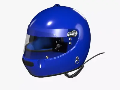 Bieffe F1Racing Helmet 3D model