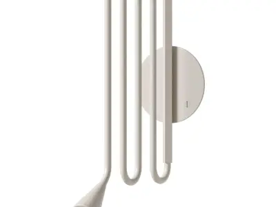 Louis Wall Lamp Small 3D model