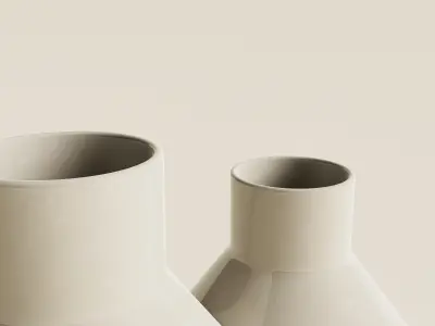 Geometric Form Vase 3D Model Free 3D model