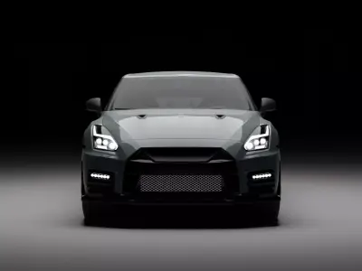 2021 Nissan GT-R r35 Nismo 3D model