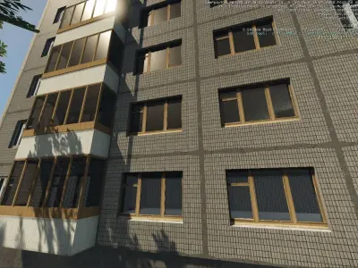 Bulding constructor Low-poly 3D model