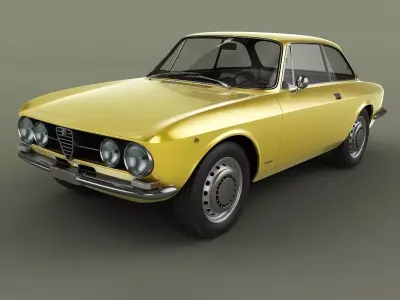 Alfa Romeo Giulia Sprint 1750 GT Veloce 3D model