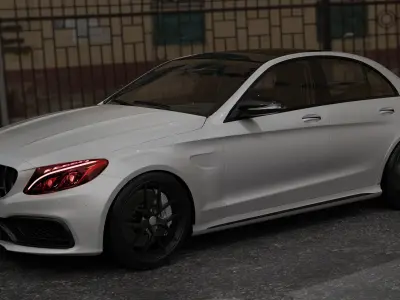 Mercedes car 3D model