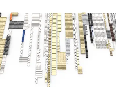 TwindBricks3D - 31208 Hokusai - The-Great-Wave 3D print model