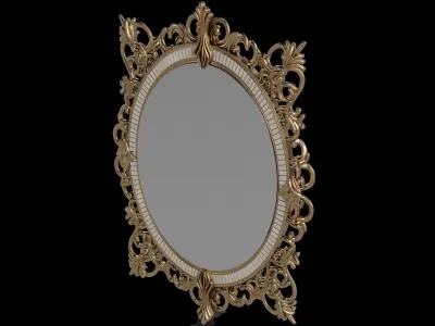 Home decorations Decorative Mirror 3D model