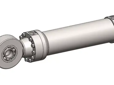 Hydraulic Cylinder  3D print model