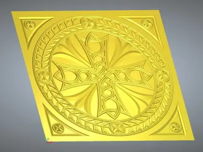 The Transformed Holy Cross 3D model