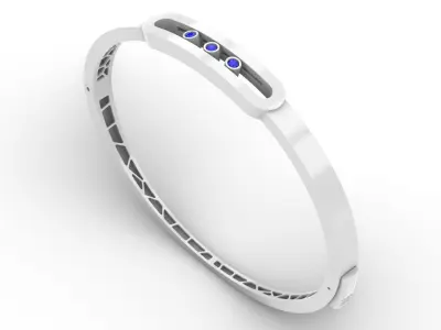 Jewelry Messika Move Bracelet Model M-05 Free 3D print model