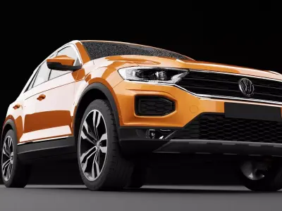 Volkswagen T-Roc  3D model