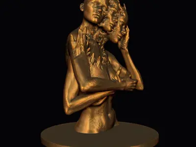 GODDESS OF RECURSION 3D print model