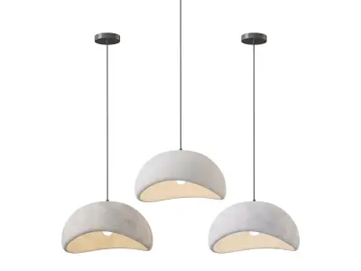 Wabi Sabi Pendant Light C 3D model