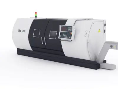 SBL 700 cnc lathe TOKARKI 3D model