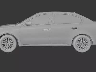 Volkswagen Lavida 3D print model