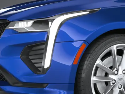 Cadillac CT4-V CG 2020 3D model