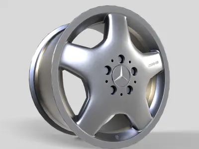 Car Rim Wheel Mercedes S-CLASS 888762 Low-poly 3D model