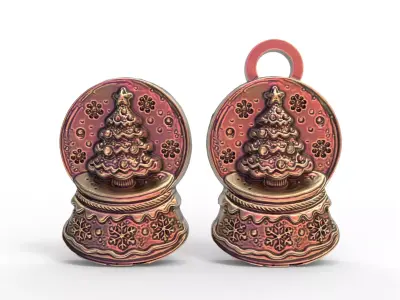 christmas decoration  3D print model