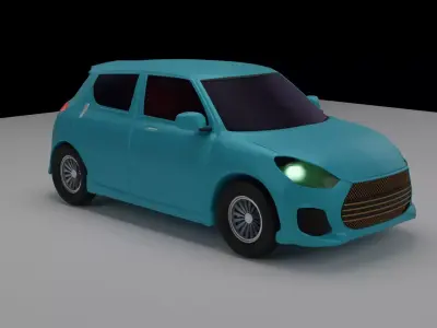 Suzuki swift sport 2021 3D model