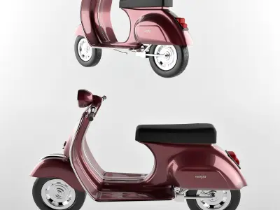 vespa 01 3D model