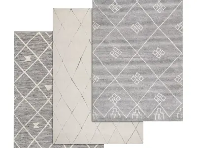 Rug Set 1242 3D model