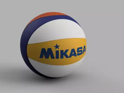 MIKASA BV550C beach volleyball 3D print model