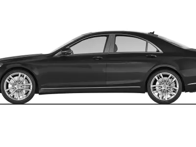 Mercedes-Benz S-Class 2018 3D model