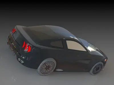 Ford Mustang Free 3D print model