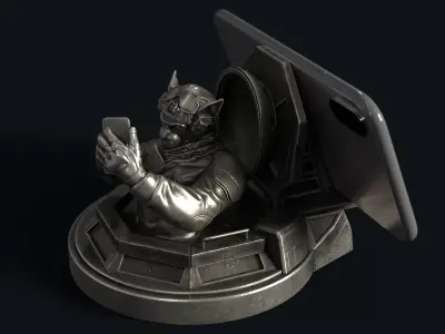 Captain cat 3D print model