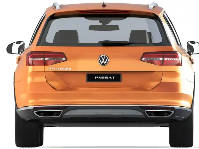 Volkswagen Passat Alltrack B8 2015 3D model