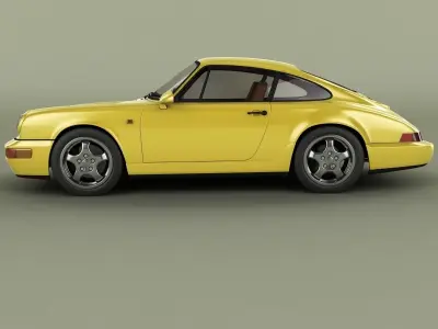 Porsche 911 964 Coupe Carrera 2 3D model