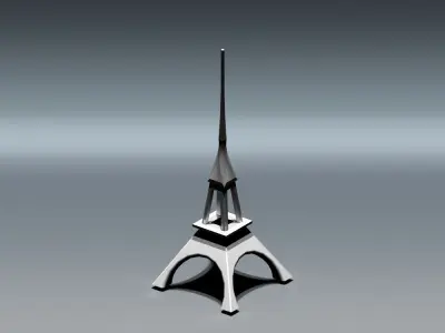 Tower eiffel Free 3D model