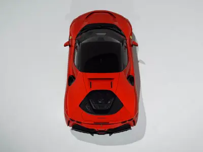 2021 Ferrari SF90 Stradale 3D model