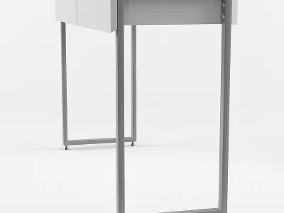 Table writing computer JYSK STEGE 3D model