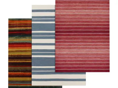 Rug Set 1027 3D model