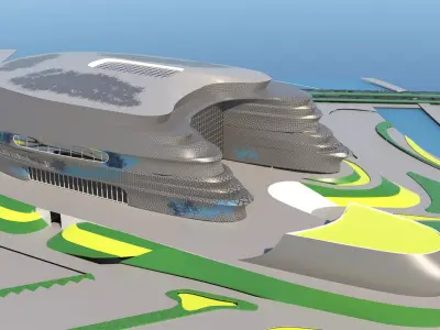 Shenzhen Science  Museum 3D model