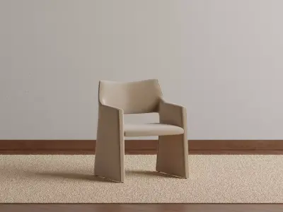 Ronan Dining Chair 3D model