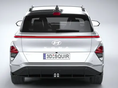 Hyundai Kona Electric N-Line 2024 3D model