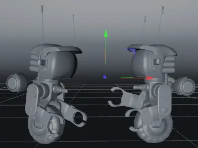 ROBO Wheeler 5 ZX 4A 3D model