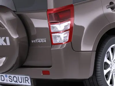 Suzuki Grand Vitara 2013 5door VRAY 3D model