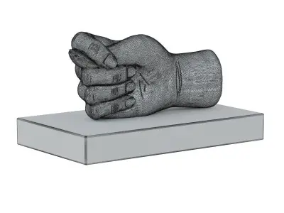 Dullah figurine no money 3D model