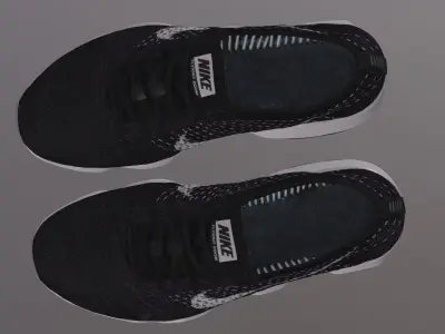 NIKE FLYKNIT SHOES PBR Low-poly 3D model