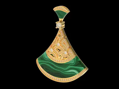 Woman Pendant 3D print model