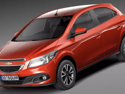 Chevrolet Onix 2013 3D model
