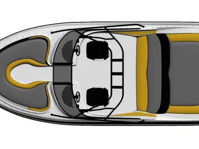 canoe v1 3D model  3D model