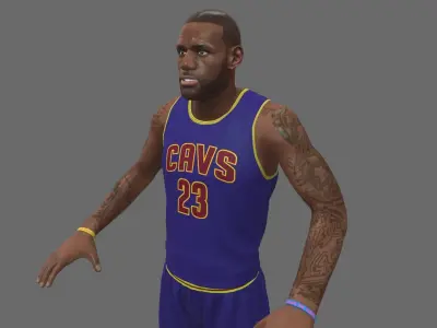 Basketball Player Free 3D model