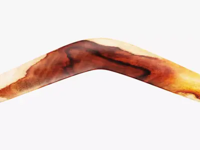 -Boomerang V1- Low-poly 3D model