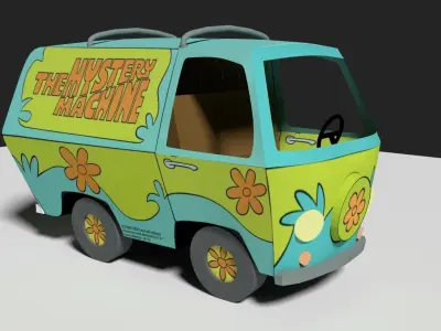 Mystery Machine 3D model