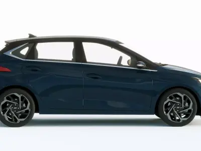 Hyundai i20 2021 3D model